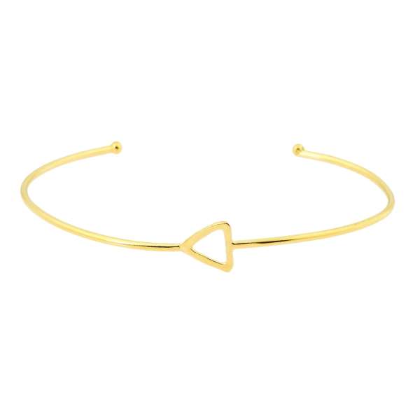 Bracelet set/6 made from brass, goldplated